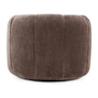 TOV Furniture Jasmine Upcycled Contract-Grade Basketweave Fabric Swivel Accent Chair