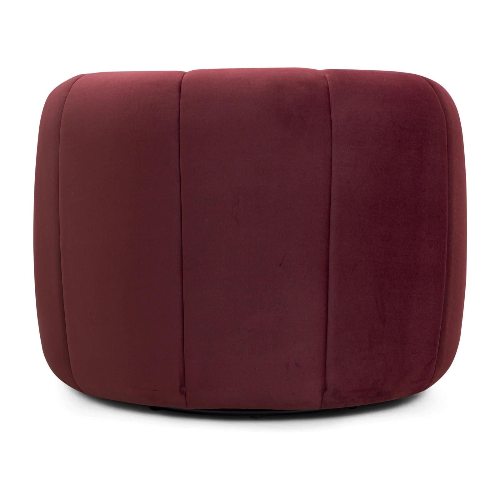 TOV Furniture Jasmine Performance Velvet Swivel Accent Chair