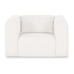 TOV Furniture Tarra Cream Performance Chenille Armchair
