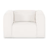 TOV Furniture Tarra Cream Performance Chenille Armchair