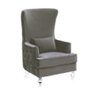 TOV Furniture Aubree Tall Chair with Acrylic Legs