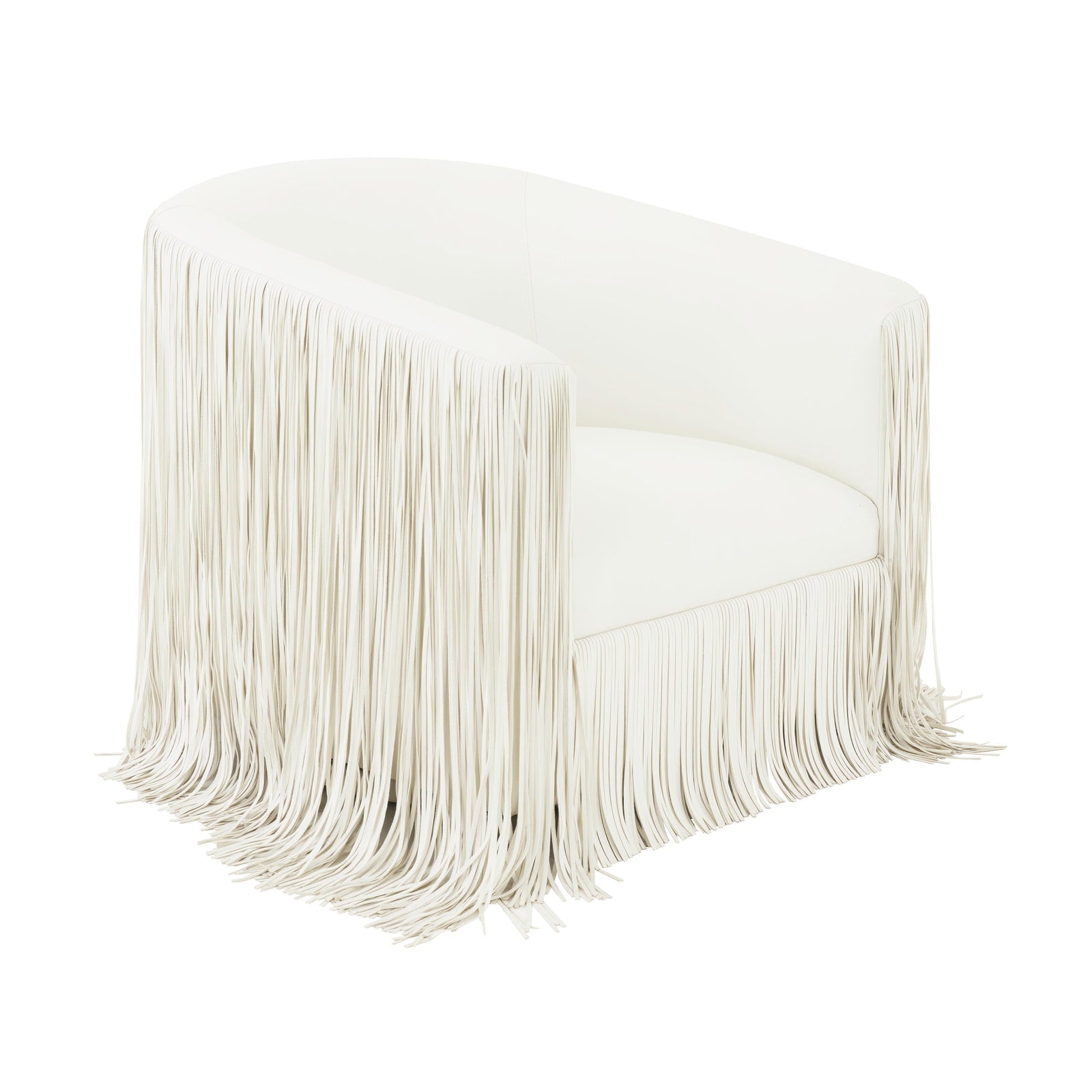 TOV Furniture Shag Me Swivel Chair