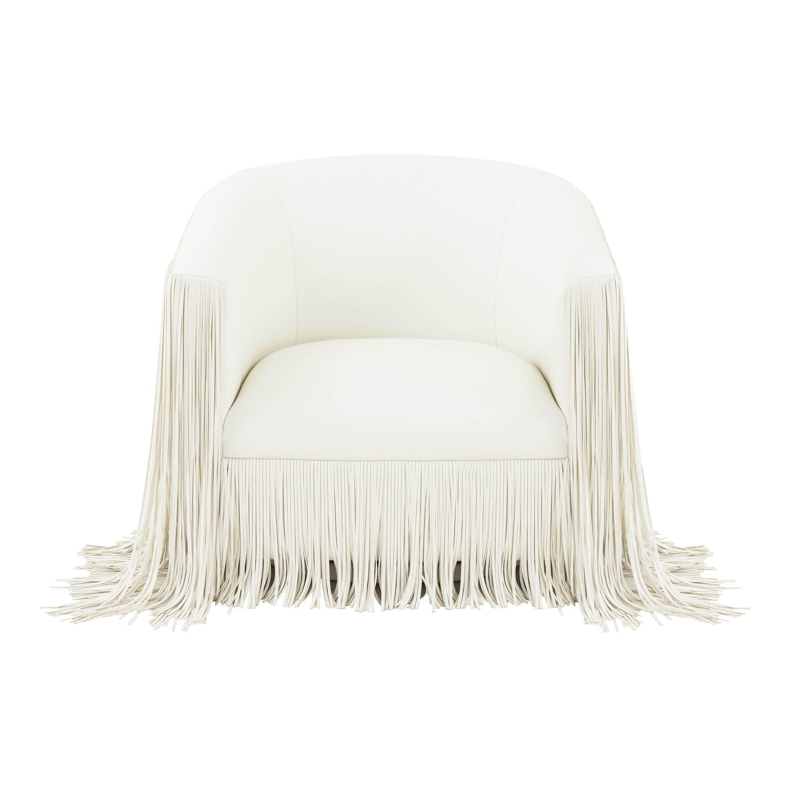 TOV Furniture Shag Me Swivel Chair