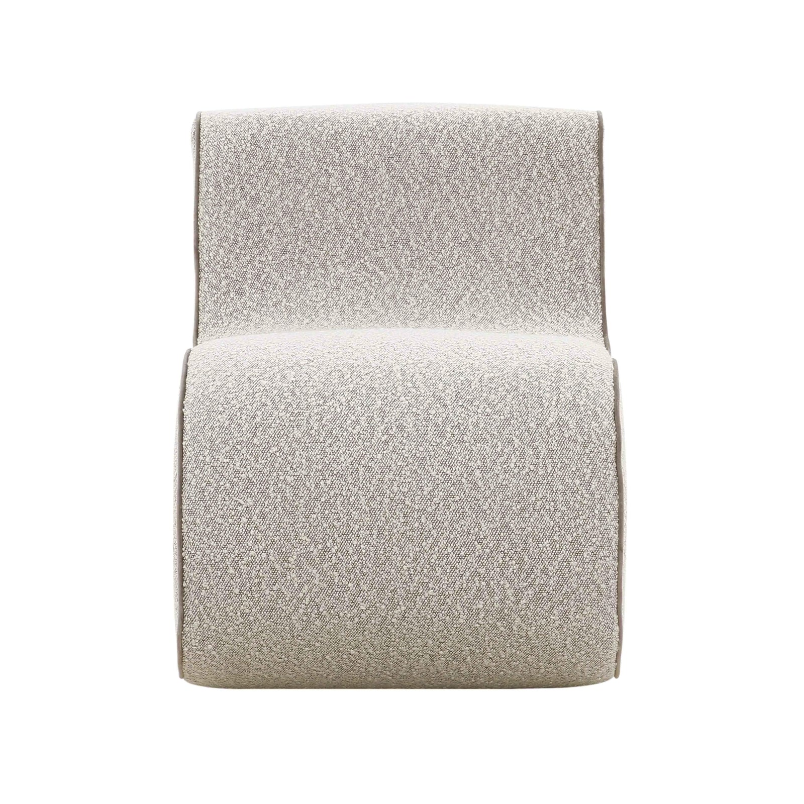 TOV Furniture Senna Speckled Grey Boucle Accent Chair