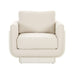 TOV Furniture Rhonnie Cream Monotone Armchair