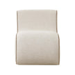 TOV Furniture Senna Cream Basketweave Accent Chair