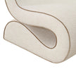TOV Furniture Senna Cream Basketweave Accent Chair