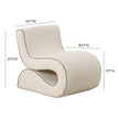 TOV Furniture Senna Cream Basketweave Accent Chair