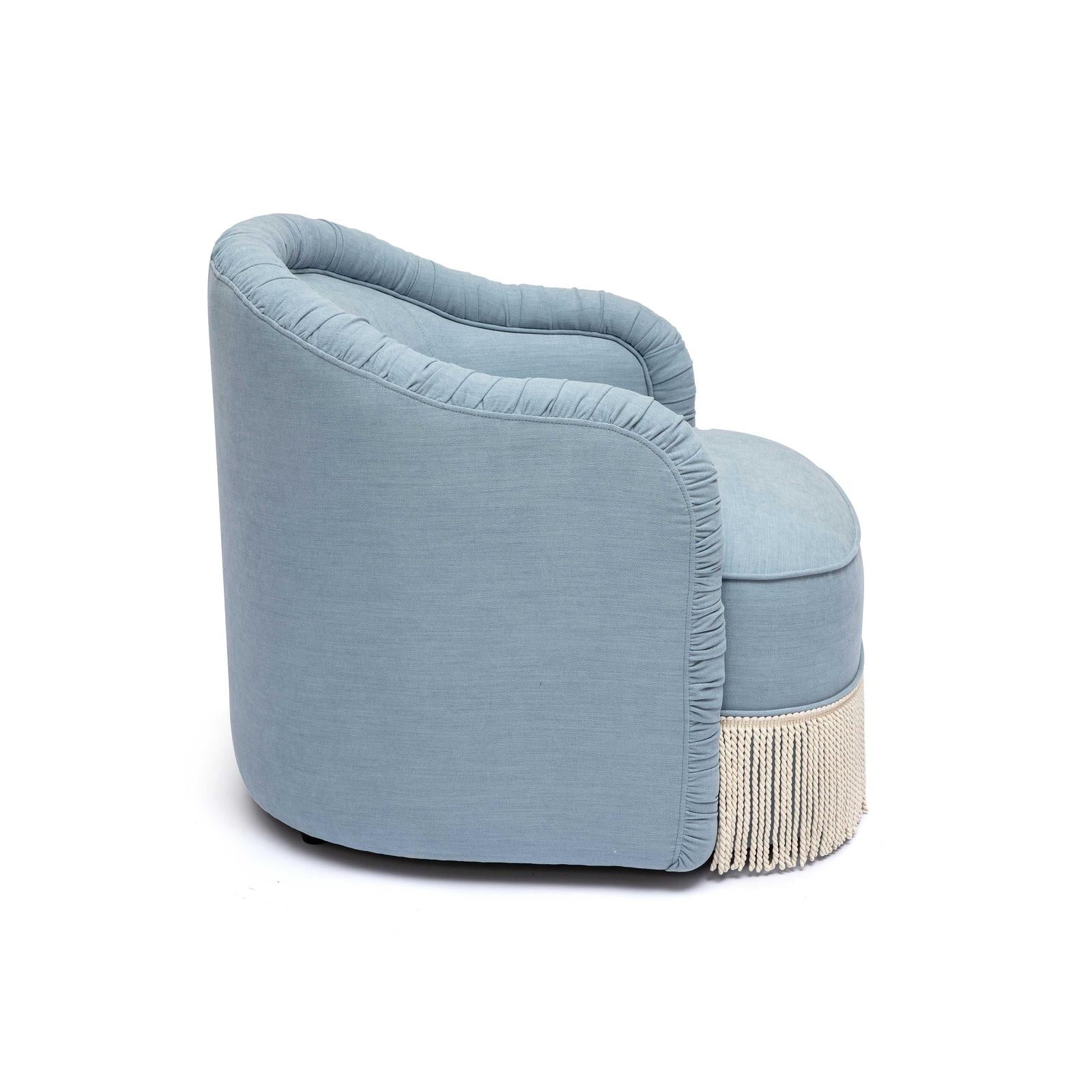 TOV Furniture Pamela Tassel Lounge Chair