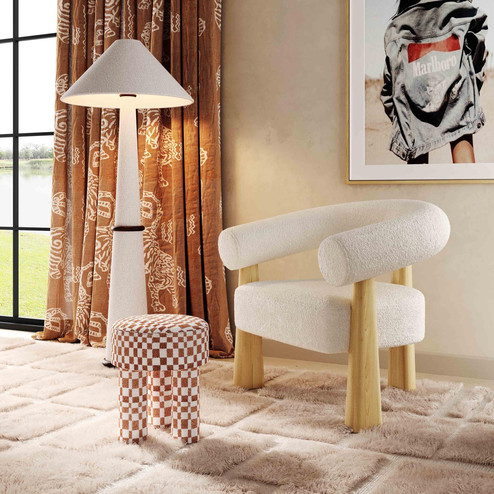 TOV Furniture Spara Performance Boucle Accent Chair