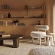 TOV Furniture Carmel Vegan Shearling Accent Chair