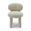 TOV Furniture Manu Nubby Performance Fabric Side Chair