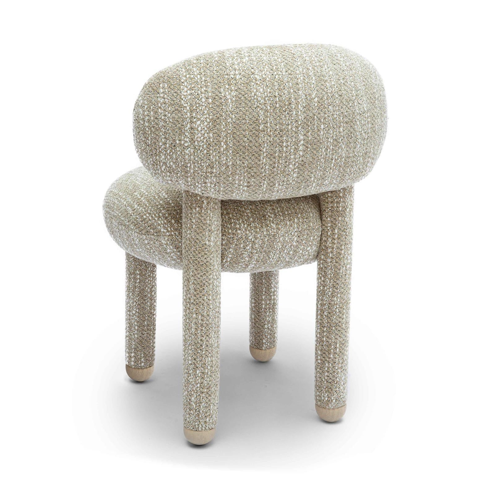 TOV Furniture Manu Nubby Performance Fabric Side Chair