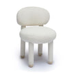 TOV Furniture Manu Nubby Performance Fabric Side Chair