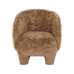 TOV Furniture Kiki Vegan Shearling Accent Chair