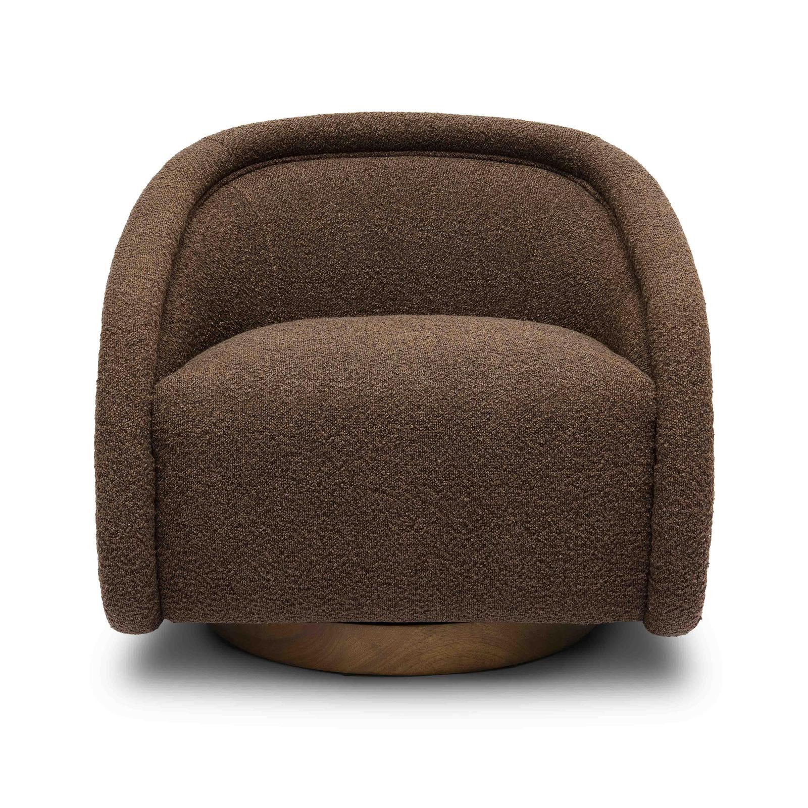 TOV Furniture Rory Boucle Swivel Chair