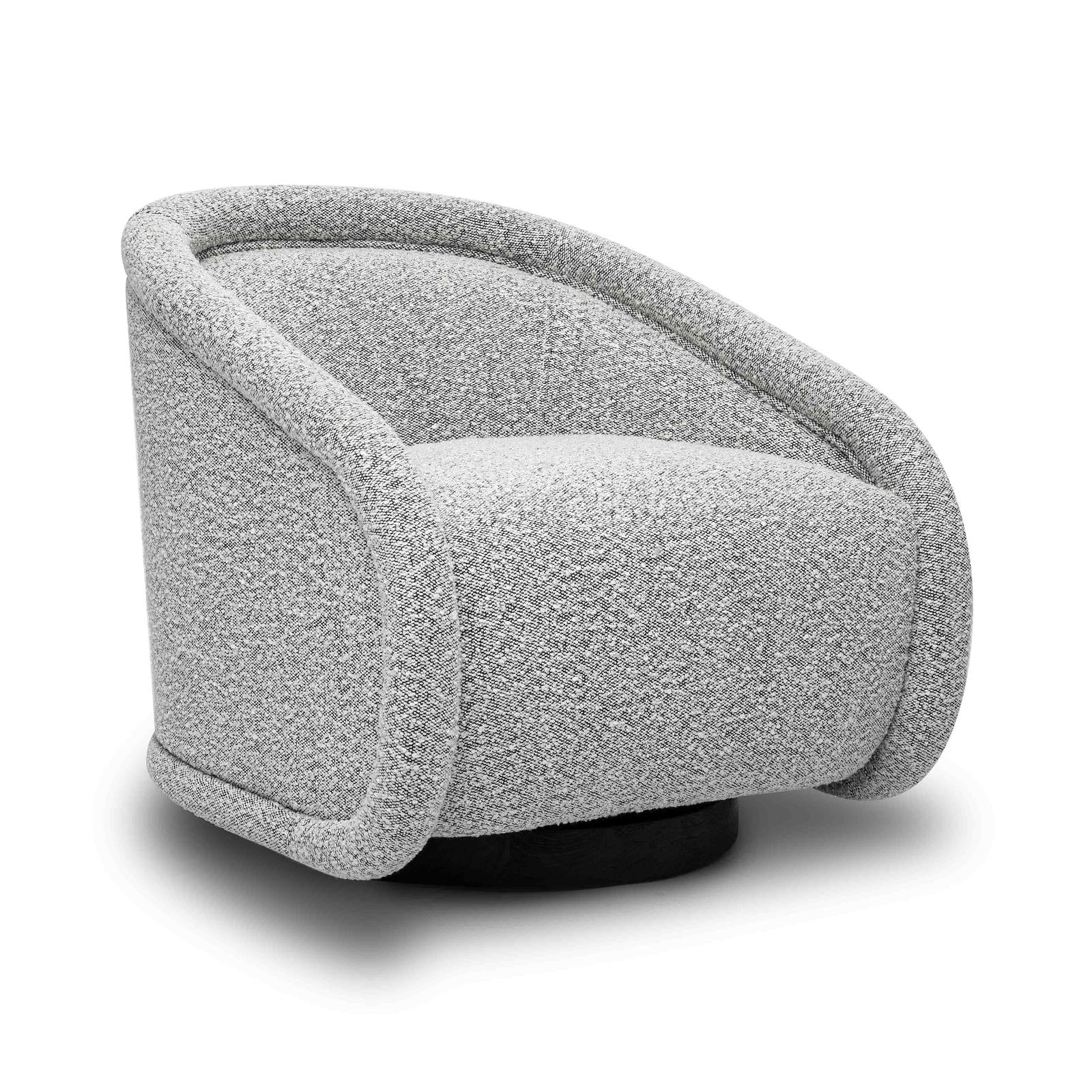 TOV Furniture Rory Boucle Swivel Chair