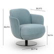 TOV Furniture Solange Swivel Chair