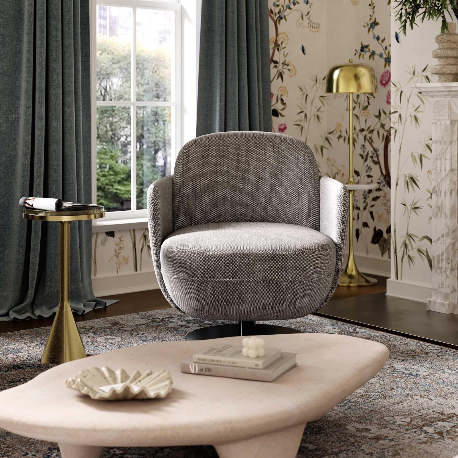TOV Furniture Solange Swivel Chair