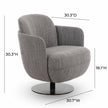 TOV Furniture Solange Swivel Chair