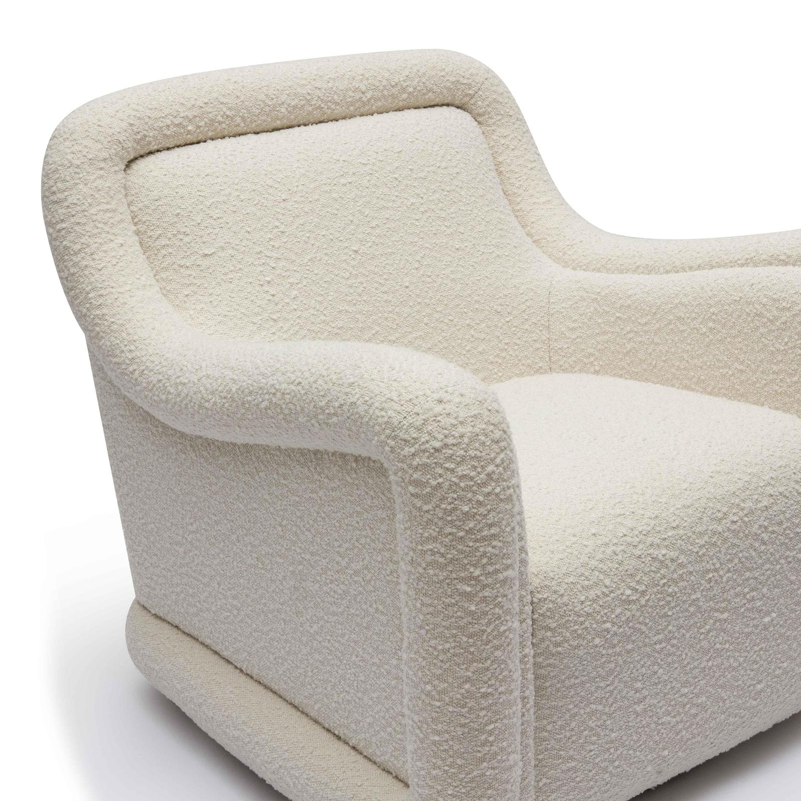 TOV Furniture Charli Boucle Swivel Chair