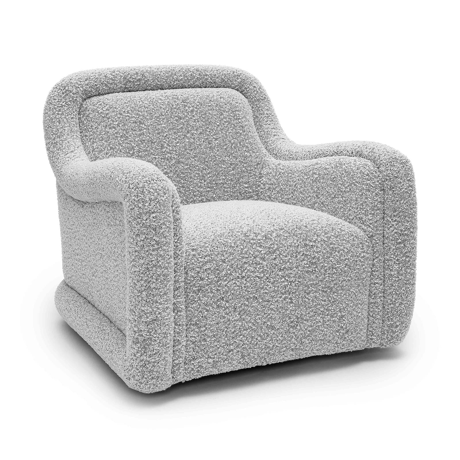 TOV Furniture Charli Boucle Swivel Chair