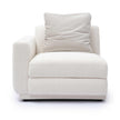 TOV Furniture Perry Cream Chenille Modular Chair