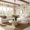 TOV Furniture Perry Cream Chenille Modular Chair