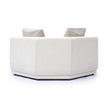 TOV Furniture Perry Cream Chenille Modular Chair