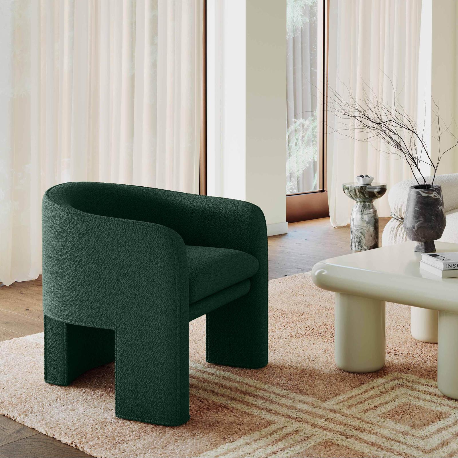 TOV Furniture Marla Boucle Accent Chair