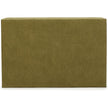 TOV Furniture Pisa Green Vegan Suede Contract-Grade Storage Box