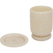 TOV Furniture Channeled Swirl Resin Kiddush Cup