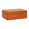 TOV Furniture Acre Orange Cotton Jute Contract-Grade Jewelry Box