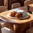 TOV Furniture Shabbat Marble Serving Board