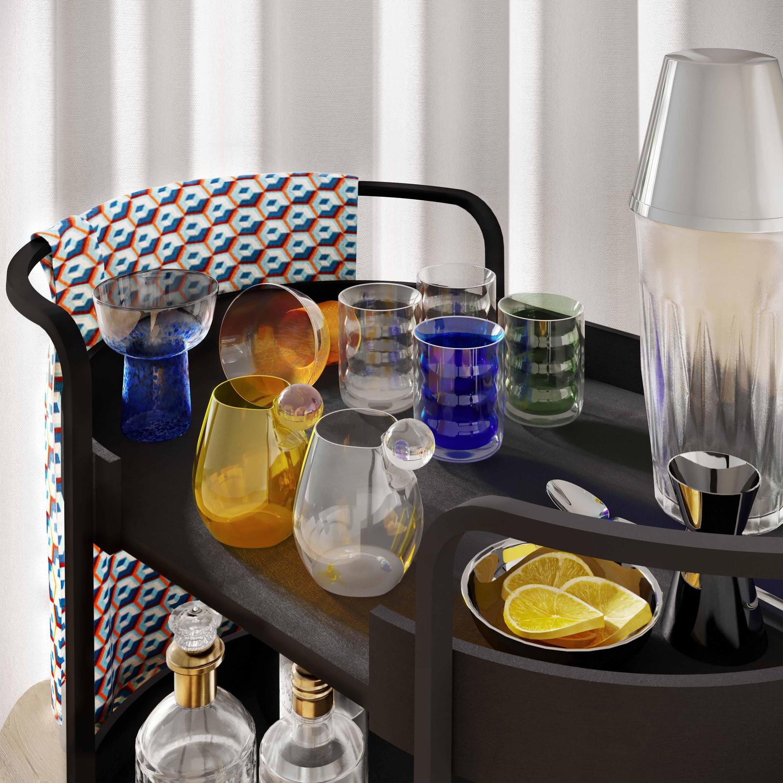 TOV Furniture Waves Water Glass - Set of 4
