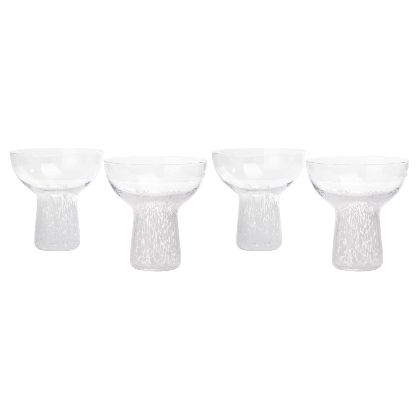 TOV Furniture Dottie Handblown Cocktail Glass - Set of 4