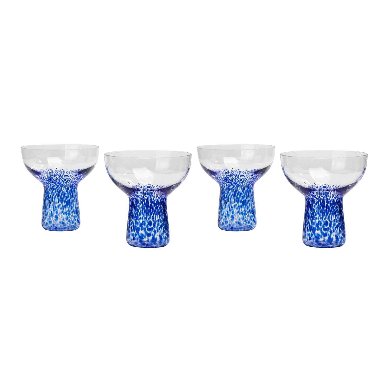 TOV Furniture Dottie Handblown Cocktail Glass - Set of 4