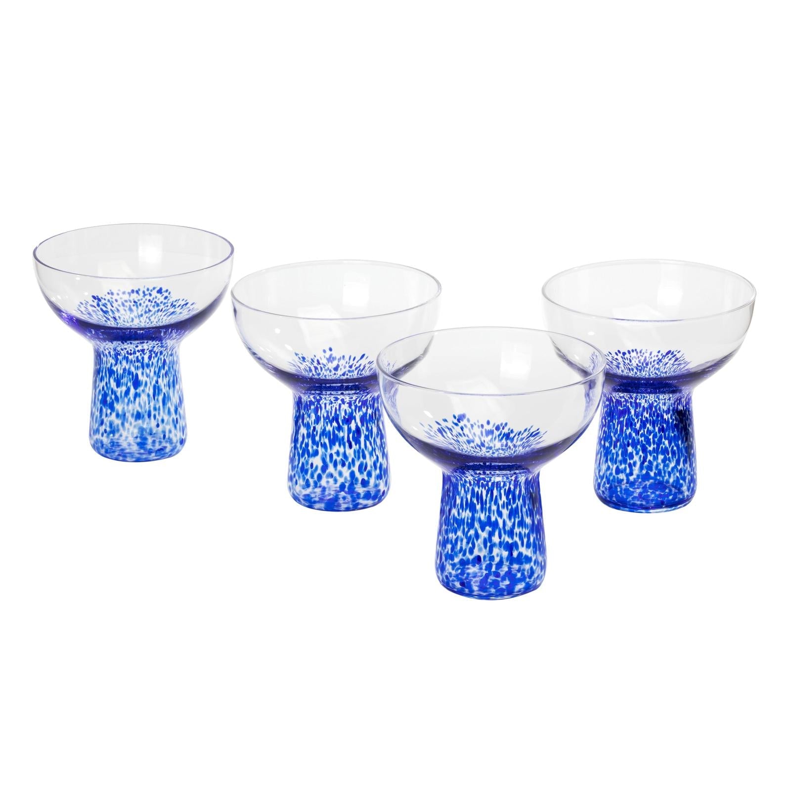 TOV Furniture Dottie Handblown Cocktail Glass - Set of 4
