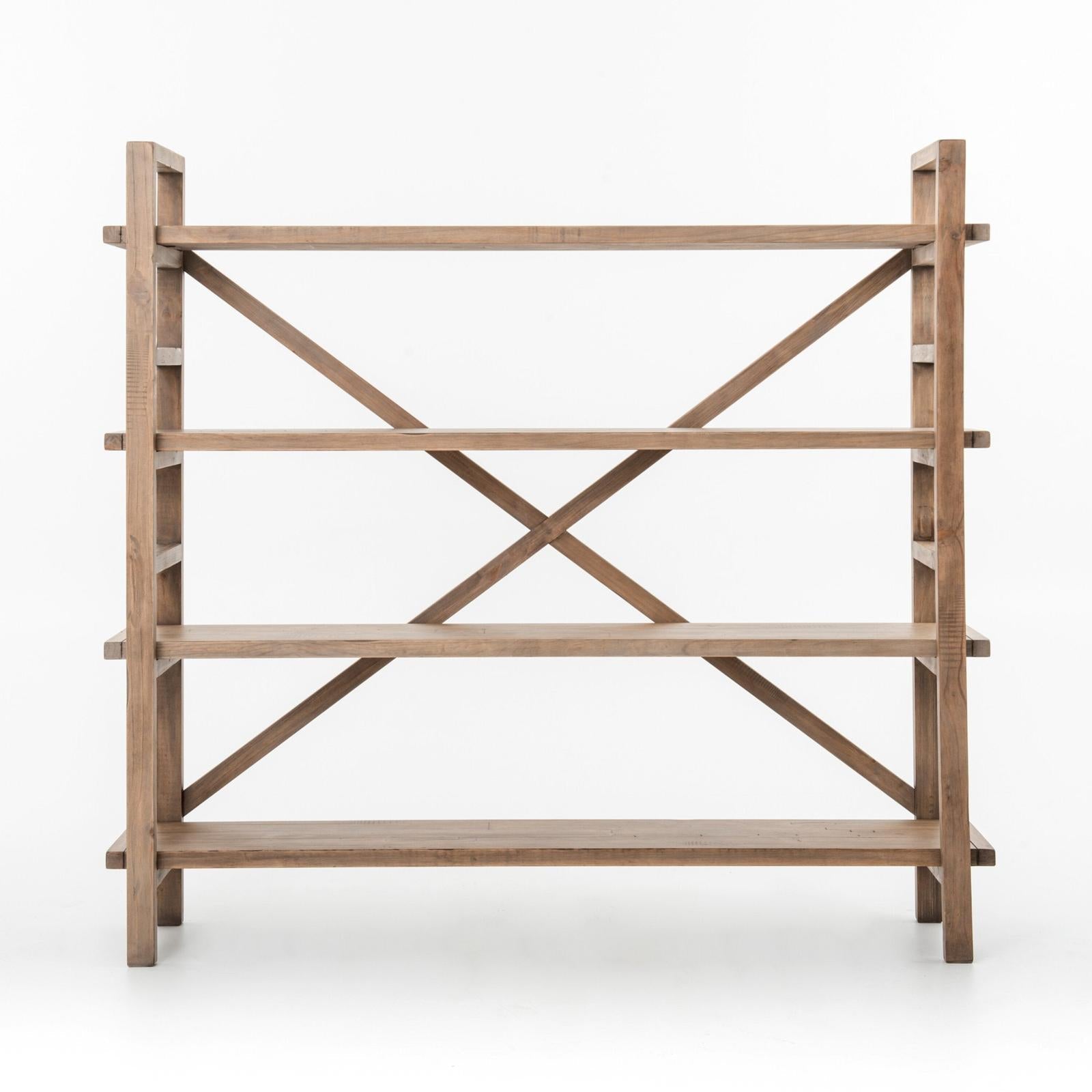 Four Hands Toscana Large Bookshelf