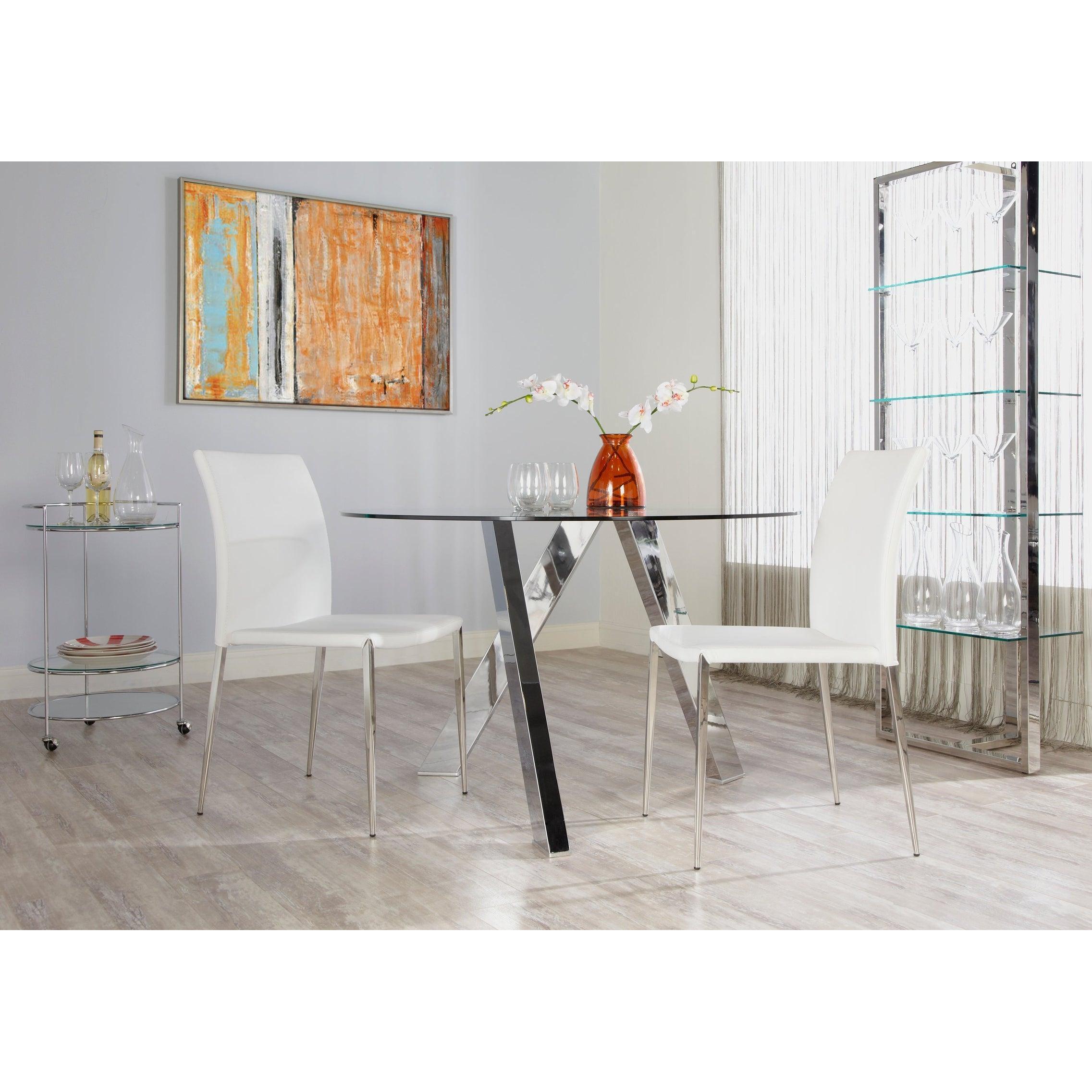 Euro Style Diana Stacking Side Chair - Set of 2