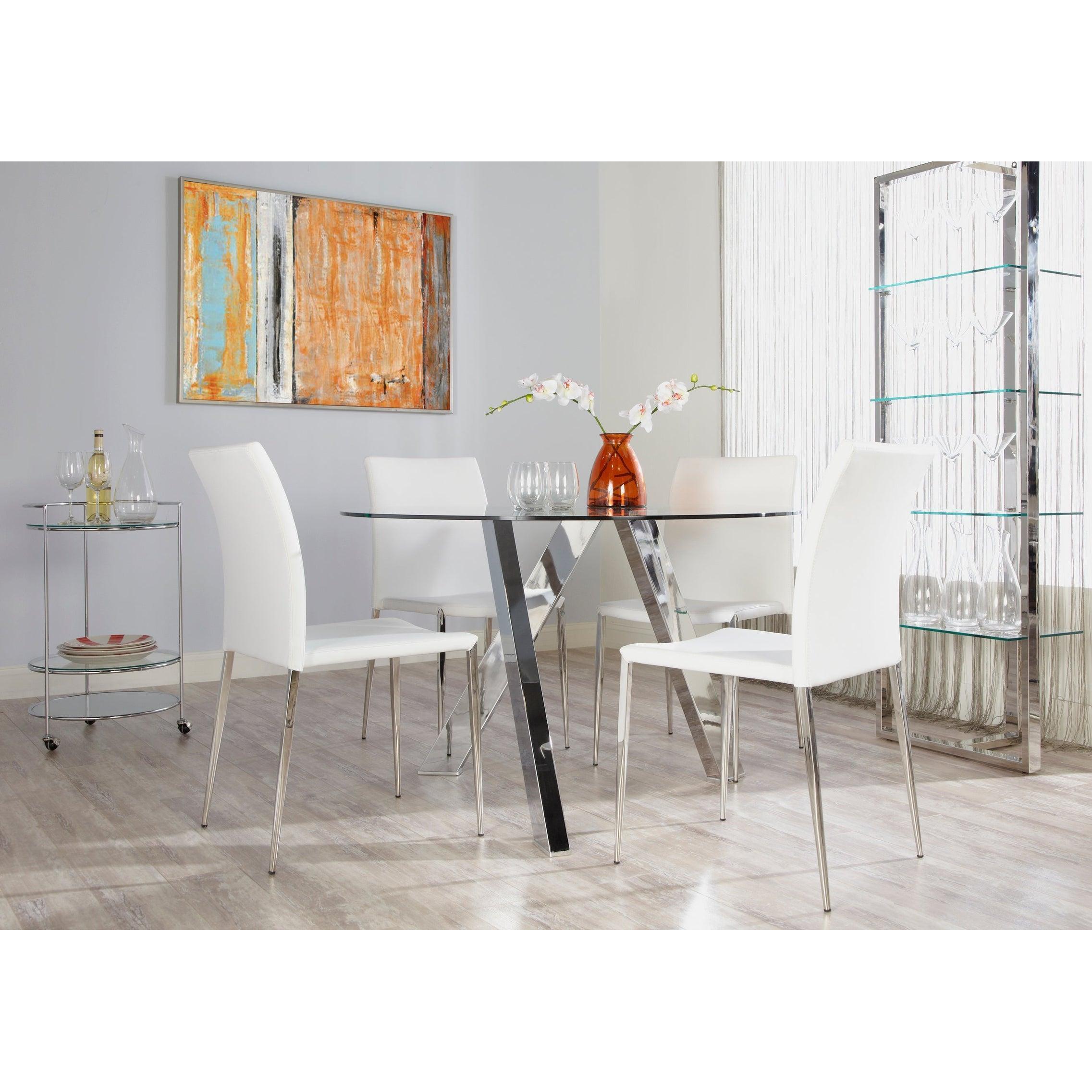 Euro Style Diana Stacking Side Chair - Set of 2