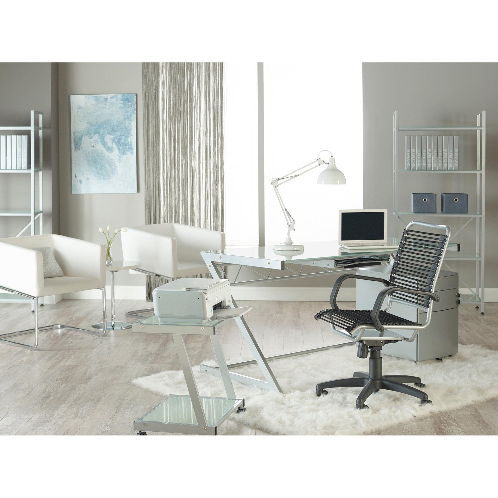 Euro Style Bungie High Back Office Chair
