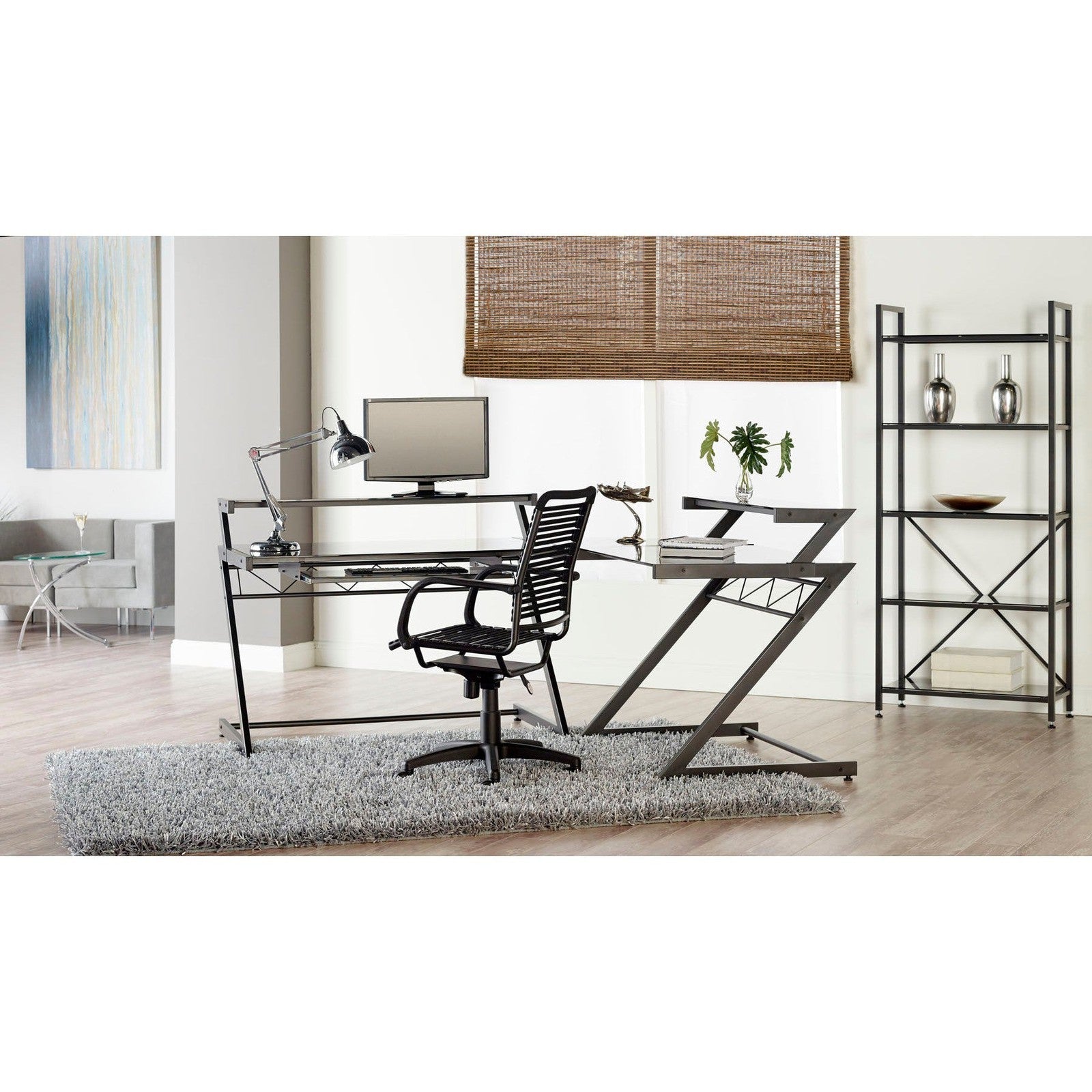 Euro Style Bungie High Back Office Chair