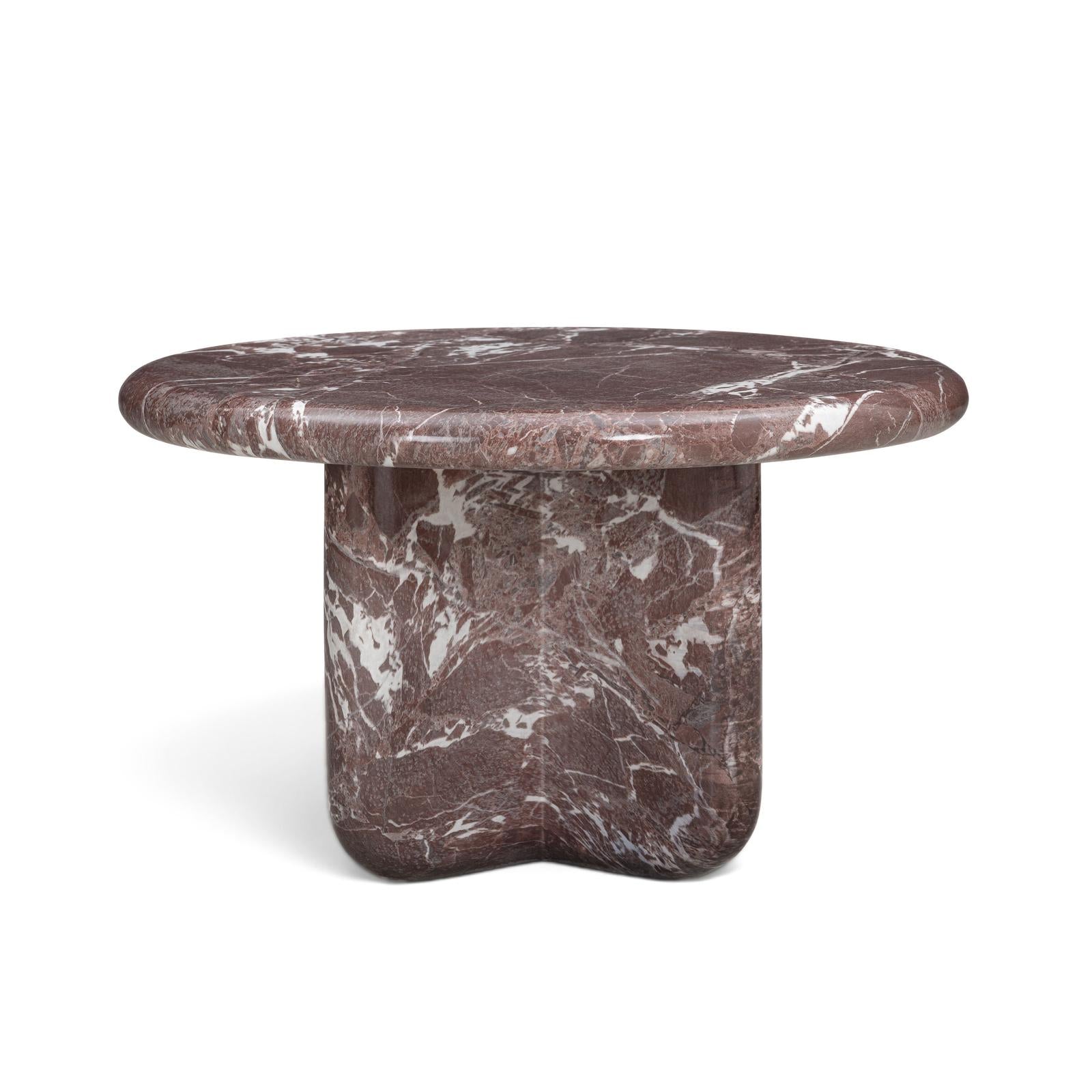 TOV Furniture Juju Faux Marble Indoor/Outdoor Round Coffee Table (24