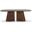 TOV Furniture Gladyss Burl Oval Dining Table