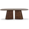 TOV Furniture Gladyss Burl Oval Dining Table