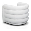 TOV Furniture Curves Performance Velvet Swivel Accent Chair