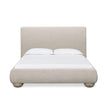 TOV Furniture Rayne Textured Fabric Bed