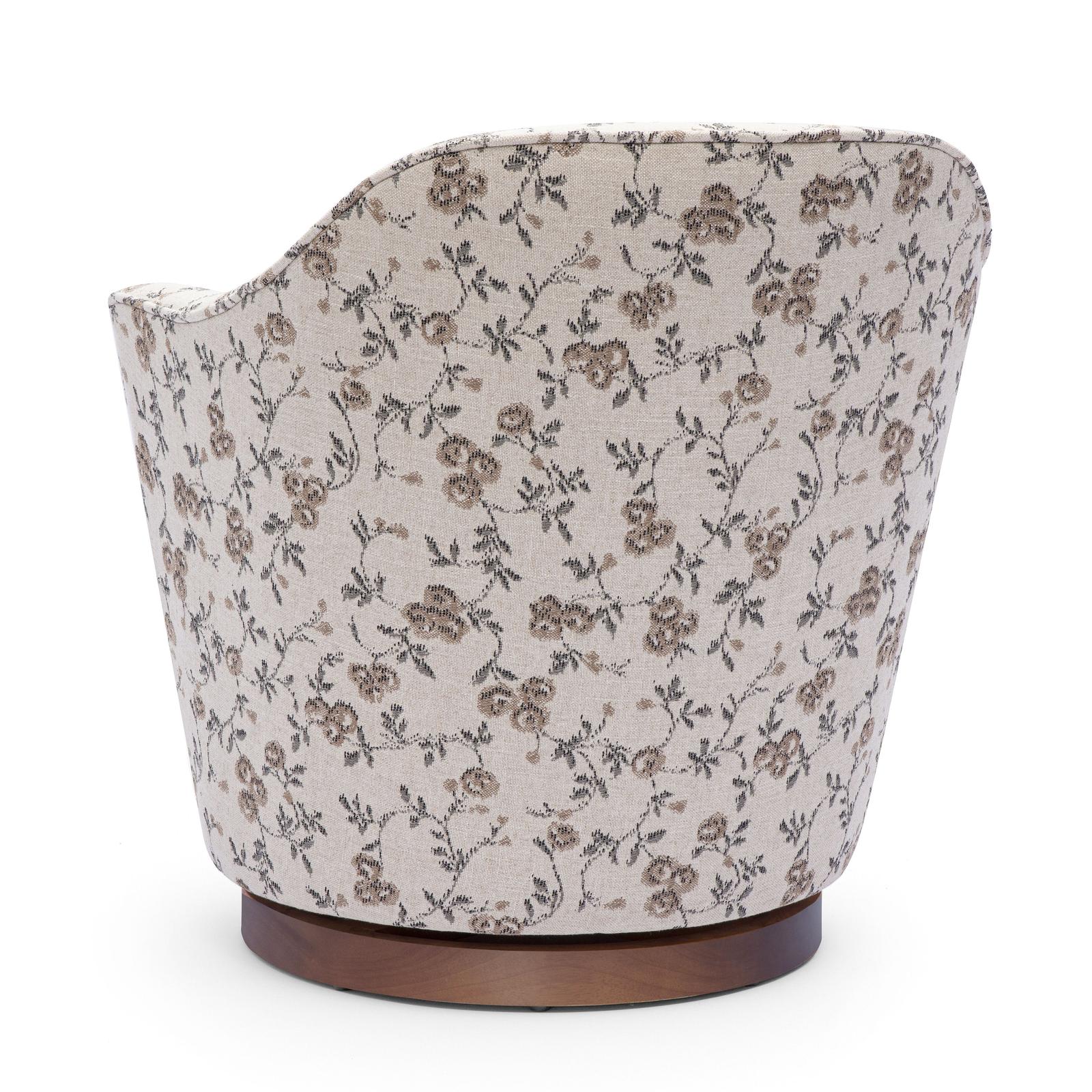 TOV Furniture Skyla Boucle Swivel Chair