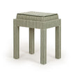 TOV Furniture Kora Cotton Jute Contract-Grade Accent Stool